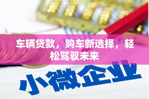 明港车辆贷款，购车新选择，轻松驾驭未来