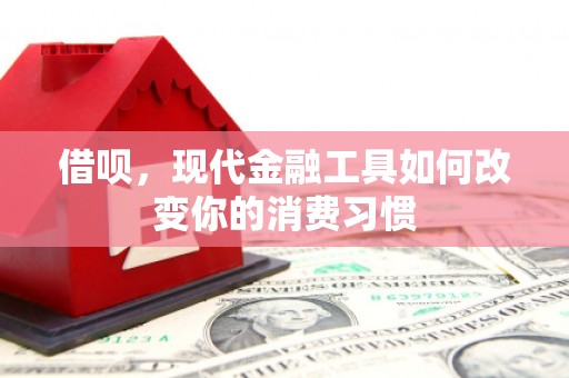 明港借呗，现代金融工具如何改变你的消费习惯