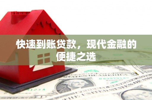 明港快速到账贷款，现代金融的便捷之选