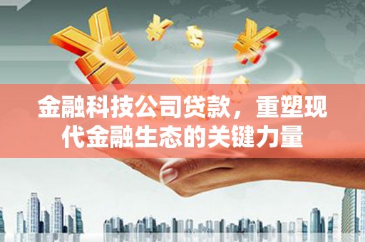 明港金融科技公司贷款，重塑现代金融生态的关键力量