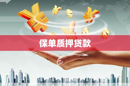 明港保单质押贷款