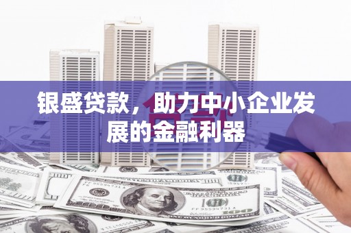 明港银盛贷款，助力中小企业发展的金融利器