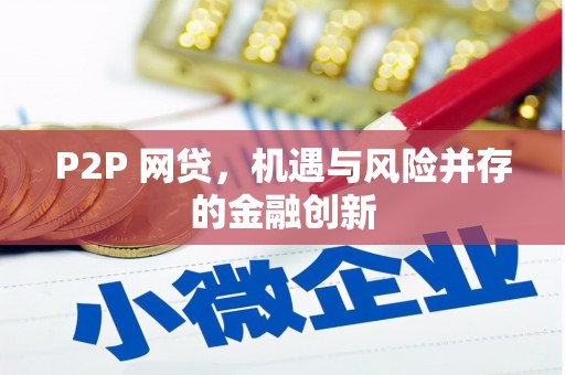 明港P2P 网贷，机遇与风险并存的金融创新