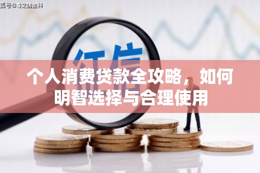 明港个人消费贷款全攻略，如何明智选择与合理使用